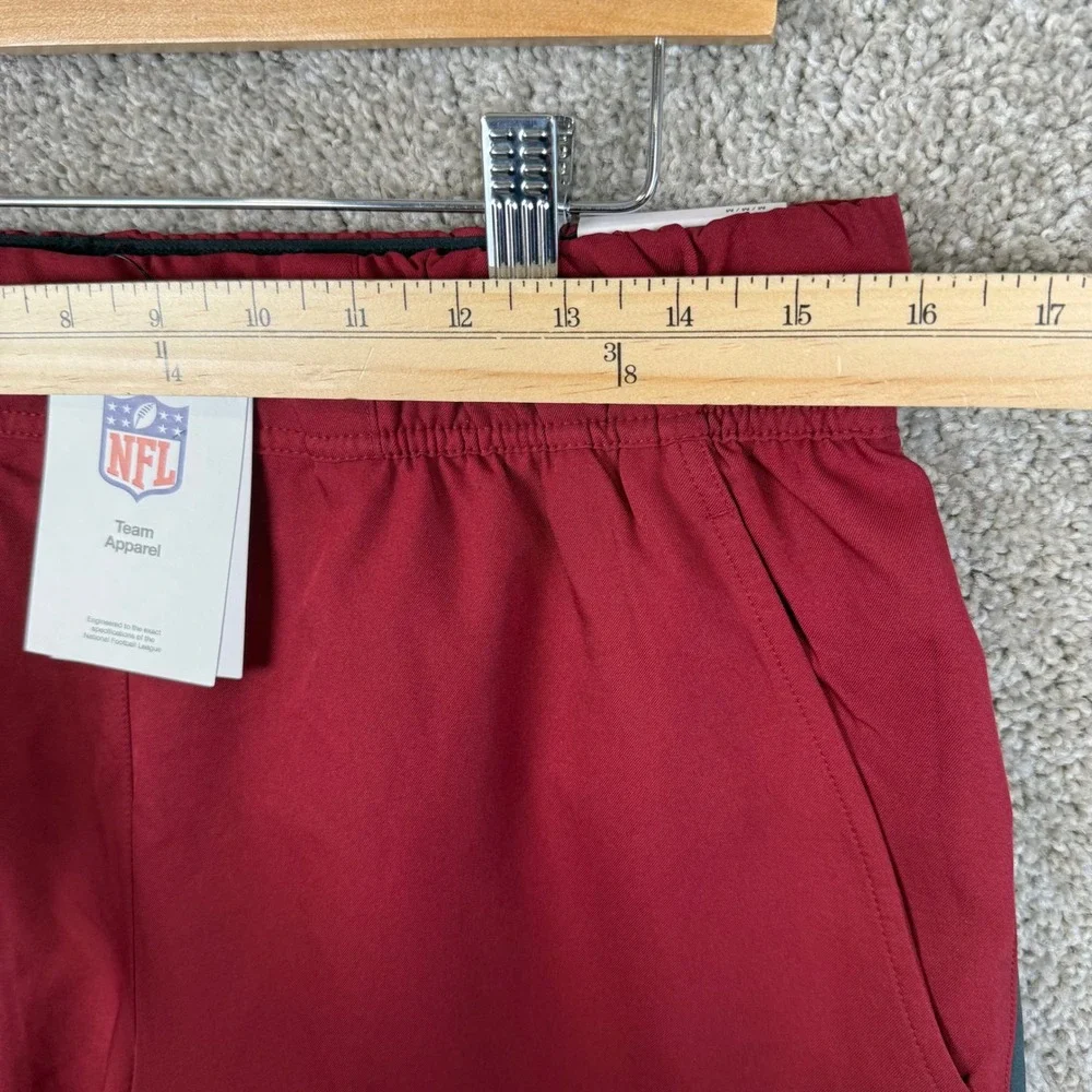 Nike Washington‎ Commanders NFL Team Apparel Mens Medium Shorts Burgundy NEW